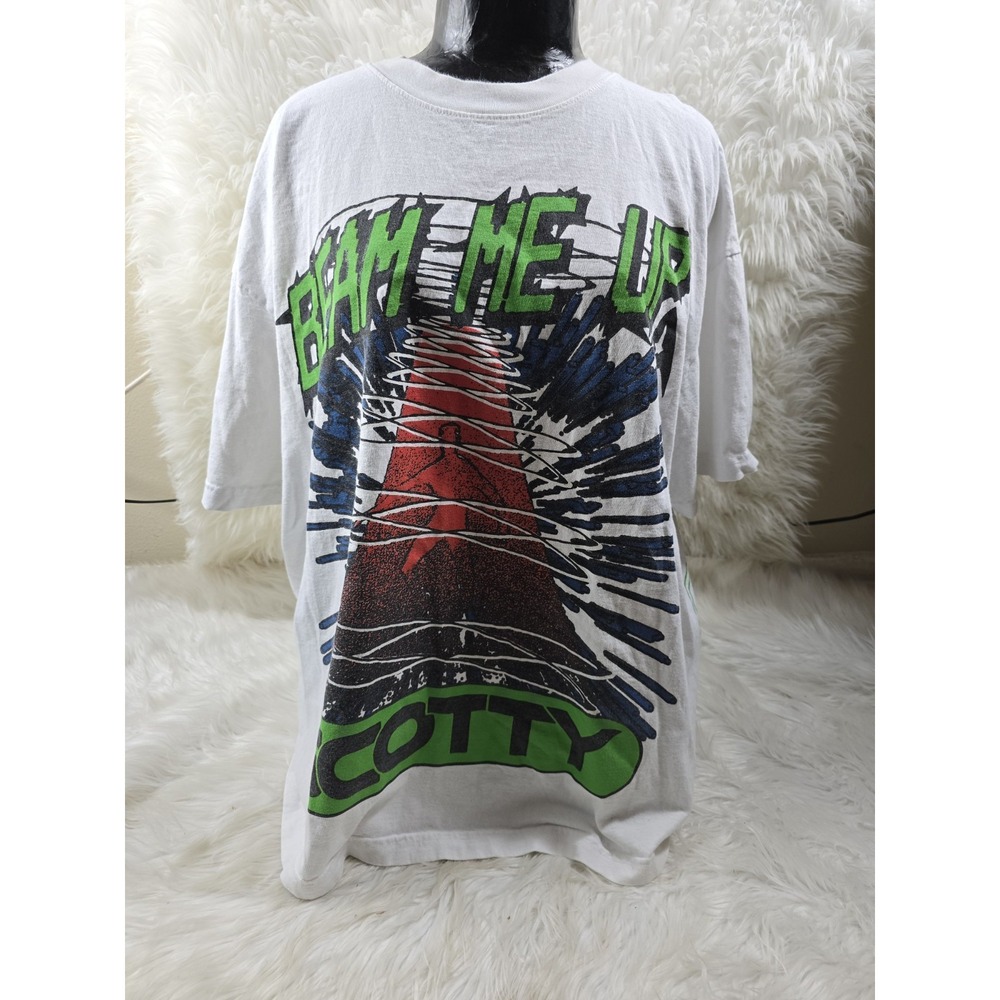 Rare Kid Cudi Beam Me Up Scotty Star Trek T- Shirt NEW Official Merch 2023 Large